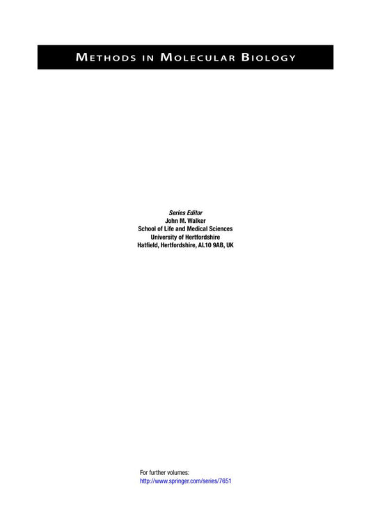 Look Inside sample page 2 - Vaccine Technologies For Veterinary Viral Diseases Methods And Protocols