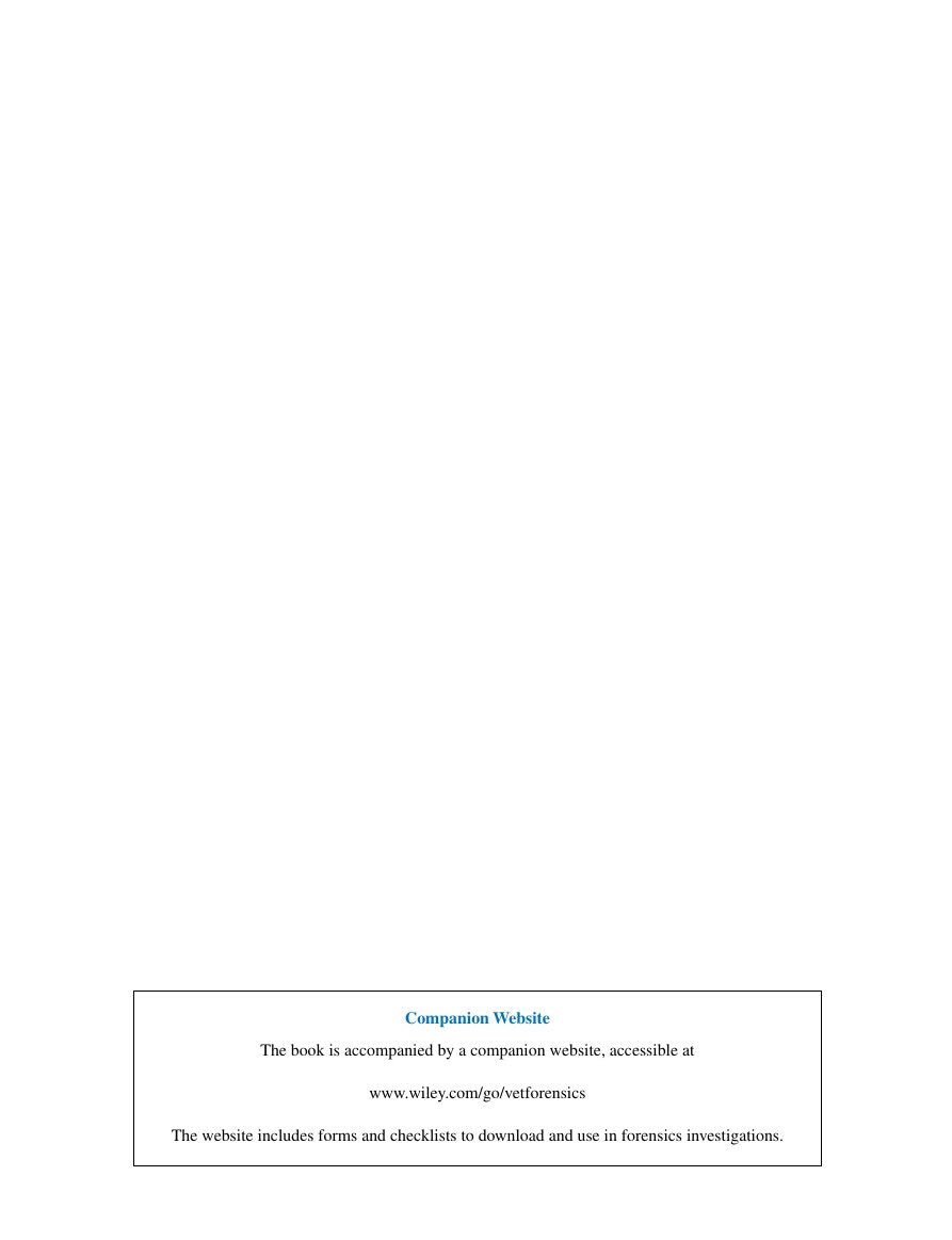 Look Inside sample page - Veterinary Forensics Animal Cruelty Investigations