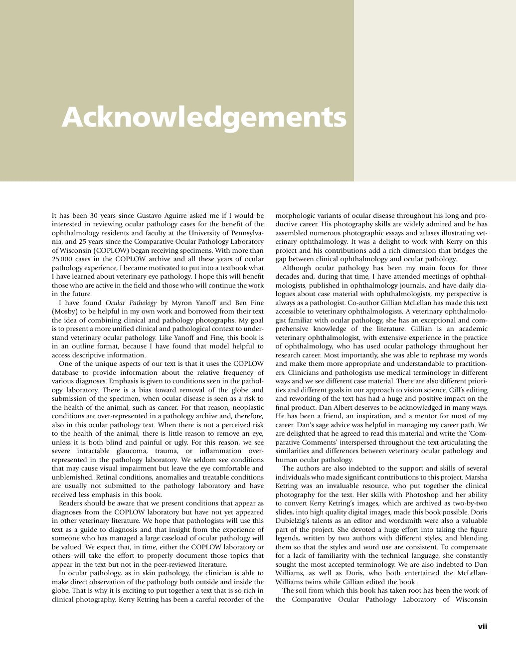 Look Inside page 4 - Veterinary Ocular Pathology A Comparative Review