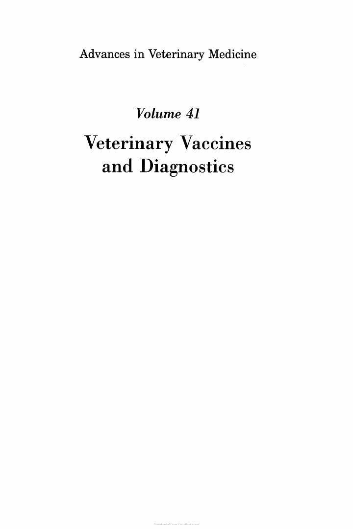Look Inside sample page 2 - Veterinary Vaccines And Diagnostics