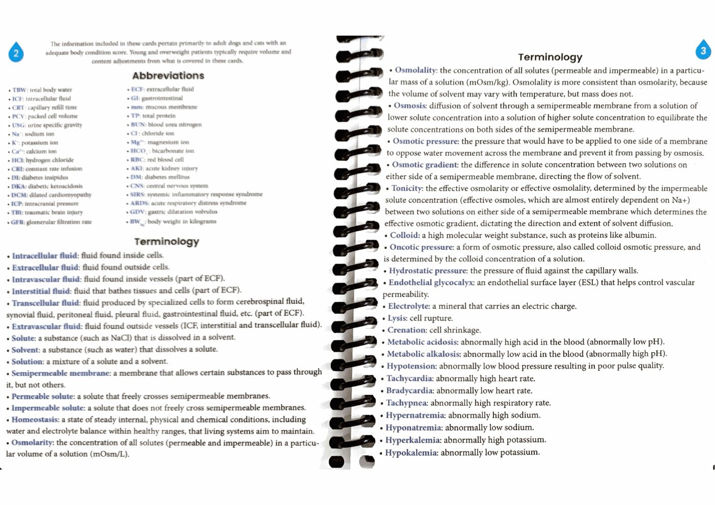 Look Inside page 2 - Vetpocket Iv Fluid Therapy Guidelines For Dogs And Cats