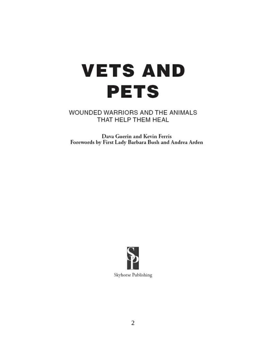 Look Inside sample page 2 - Vets And Pet Wounded Warriors And The Animals That Help Them Heal