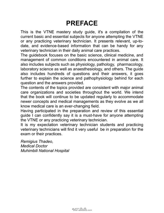 Look Inside sample page 2 - Vtne Mastery Study Guide 2025 2026