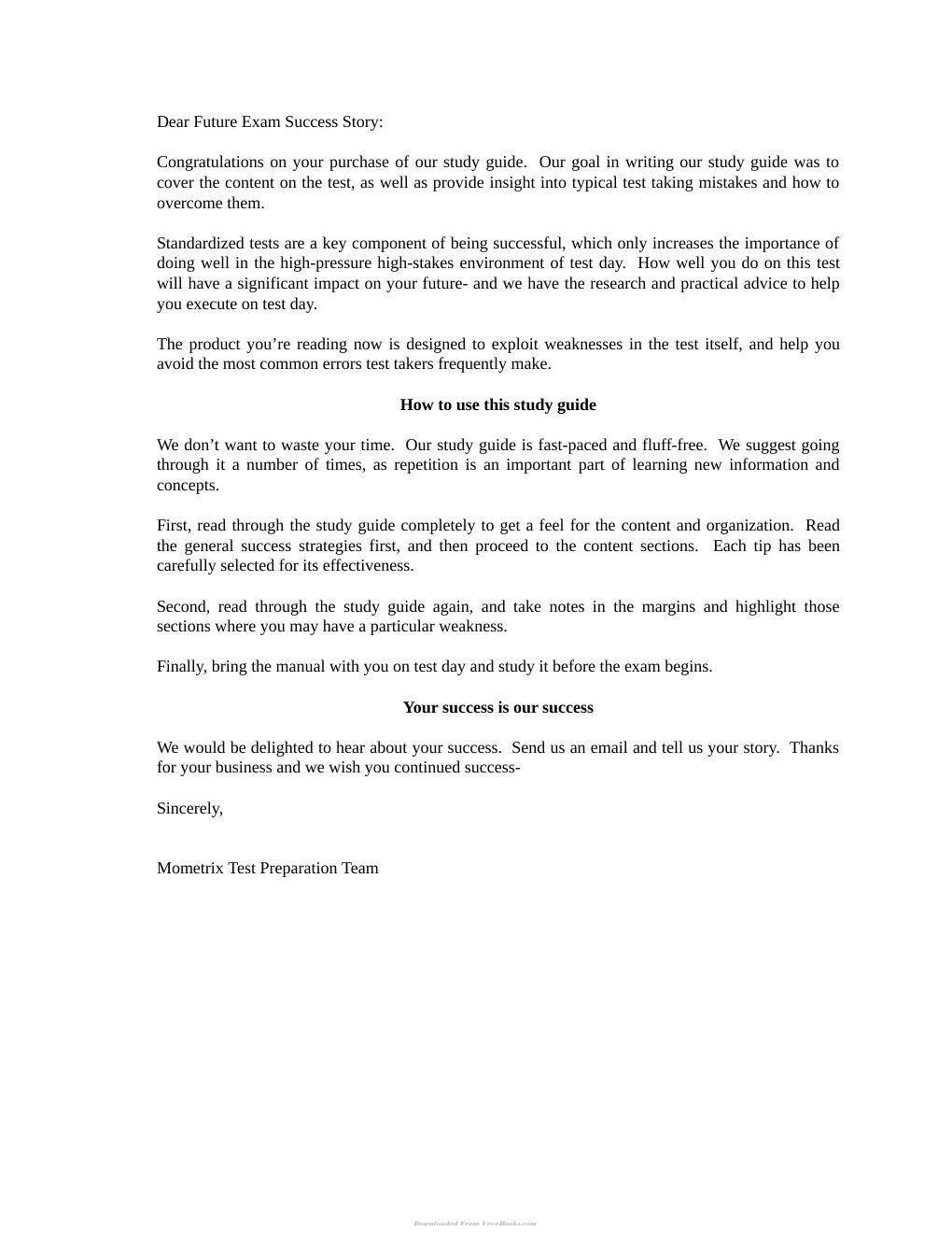 Look Inside sample page 2 - Vtne Secrets Study Guide Vtne Test Review For The Veterinary Technician National Exam