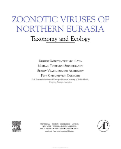 Look Inside sample page 3 - Zoonotic Viruses In Northern Eurasia