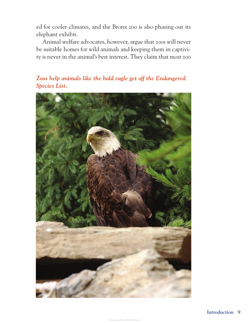 Look Inside page 10 - Zoos And Animal Welfare