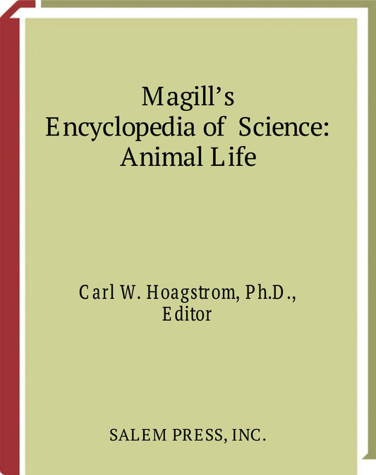Magills Encyclopedia Of Science Animal Life