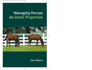 Managing Horses on Small Properties