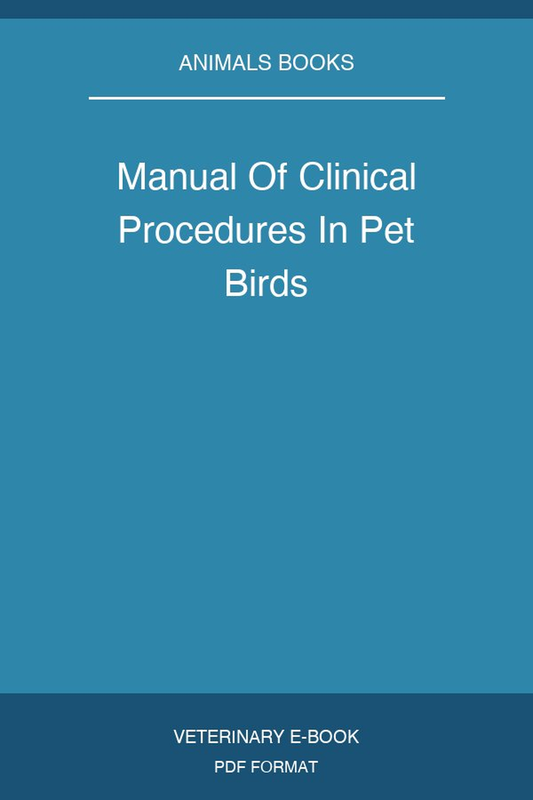 Manual Of Clinical Procedures In Pet Birds