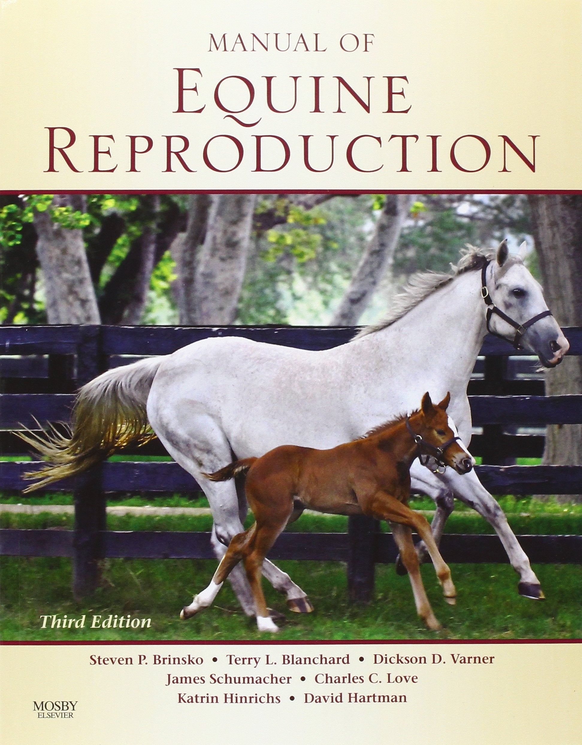 Manual Of Equine Reproduction 3Rd Edition — front cover