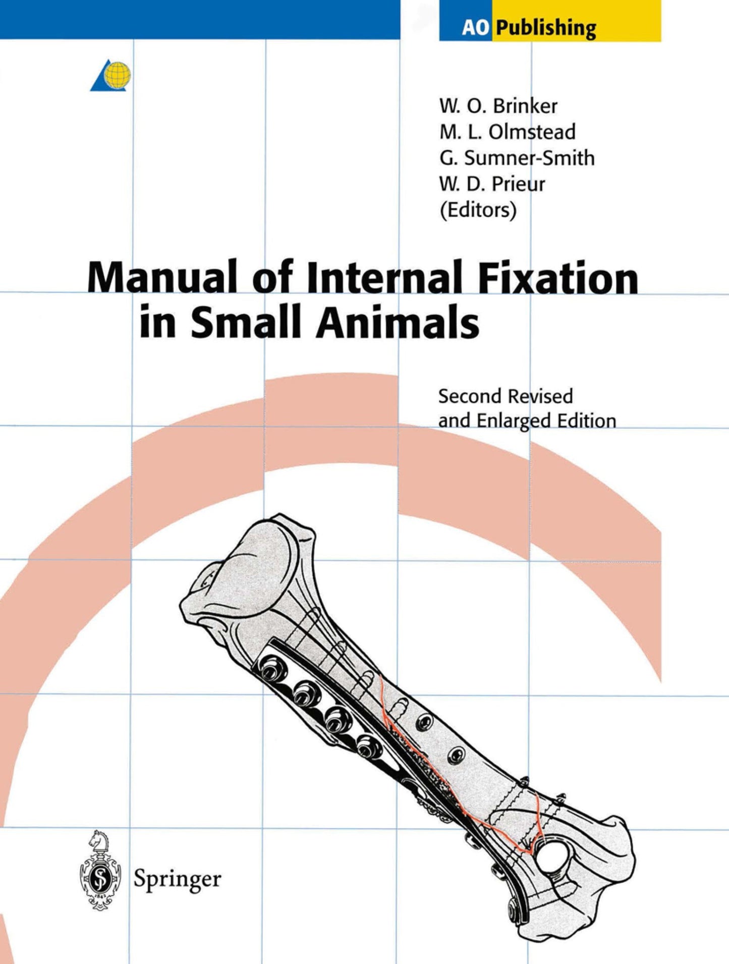 Manual Of Internal Fixation In Small Animals 2Nd Revised And Enlarged Edition — front cover