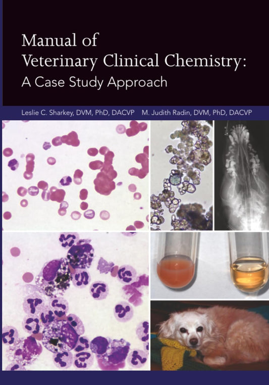 Manual Of Veterinary Clinical Chemistry A Case Study Approach — front cover