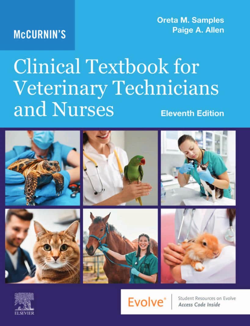 McCurnins Clinical Textbook for Veterinary Technicians and Nurses, 11th Edition.zip