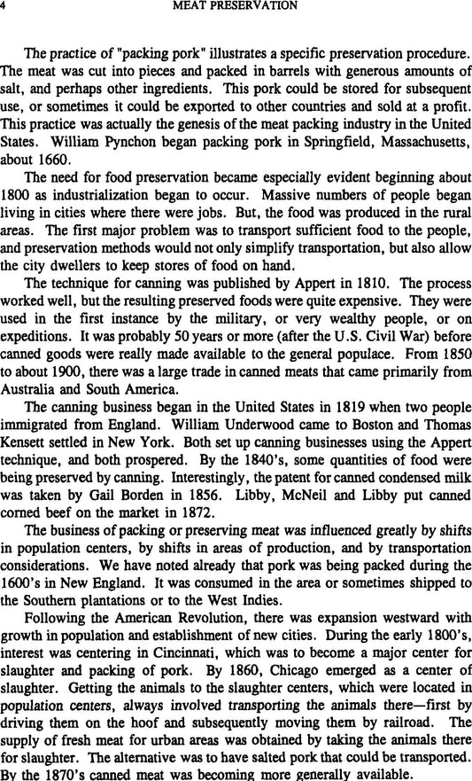 Meat Preservation Preventing Losses And Assuring Safety