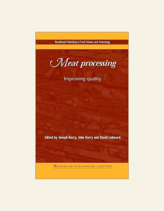 Meat Processing Improving Quality — front cover