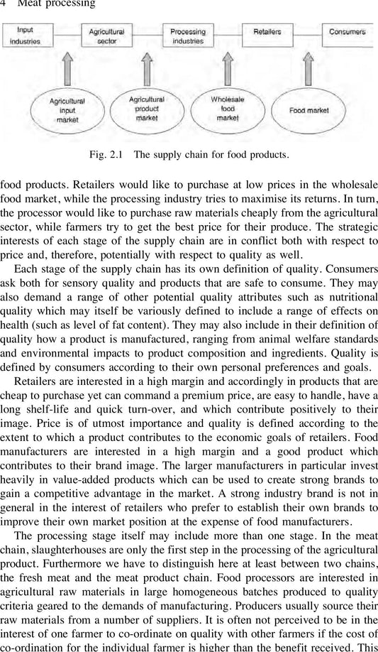 Meat Processing Improving Quality