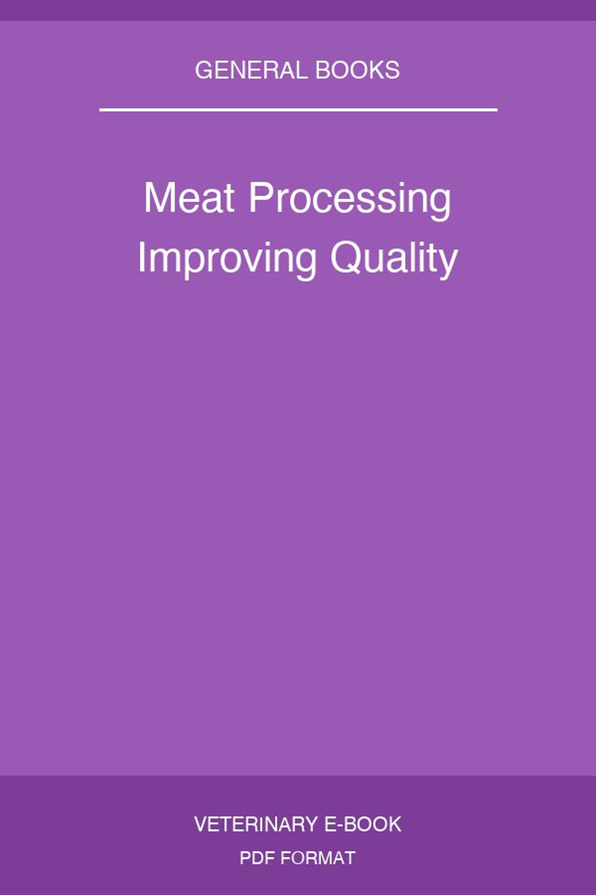 Meat Processing Improving Quality