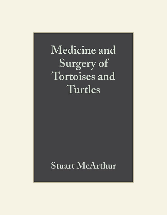 Medicine And Surgery Of Tortoises And Turtles — front cover