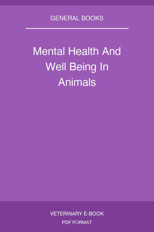 Mental Health And Well Being In Animals