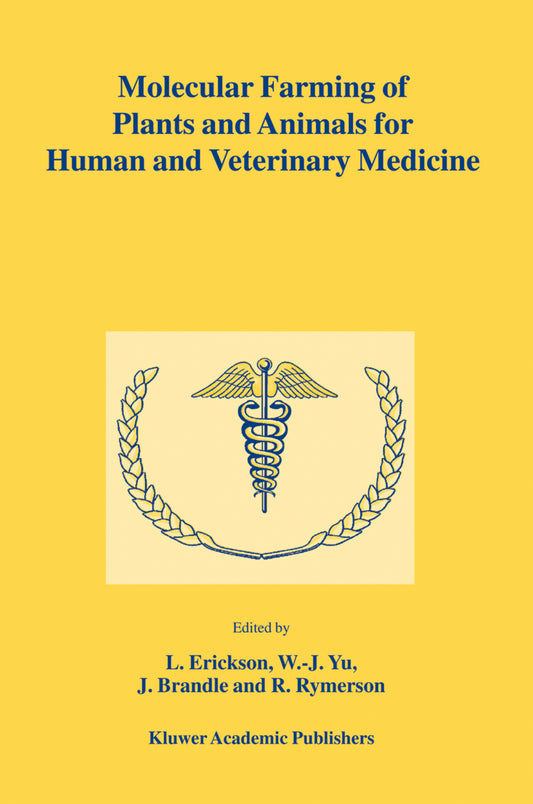 Molecular Farming Of Plants And Animals For Human And Veterinary Medicine — front cover
