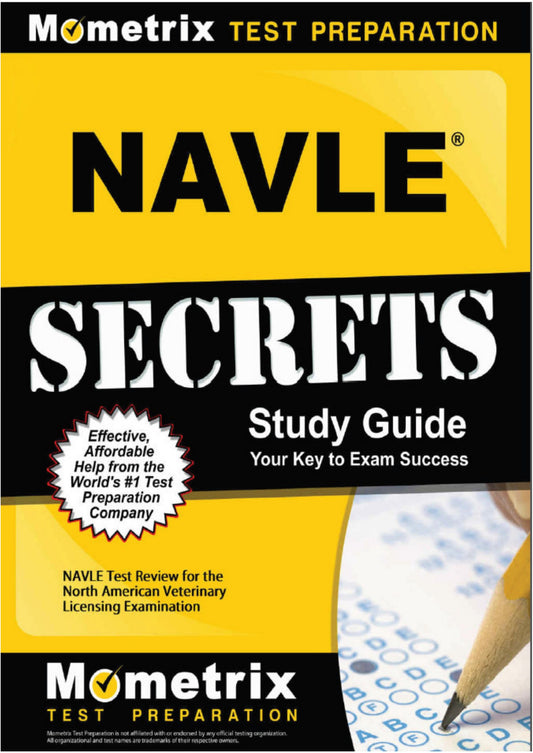 Navle Secrets Study Guide Navle Test Review For The North American Veterinary Licensing Examination