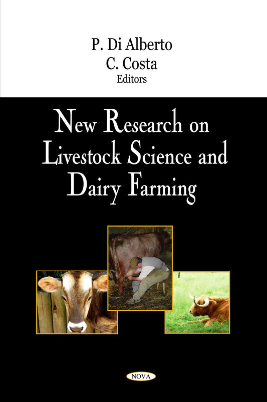 New Research On Livestock Science And Dairy Farming — front cover