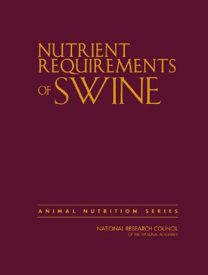 Nutrient Requirements Of Swine 11Th Revised Edition