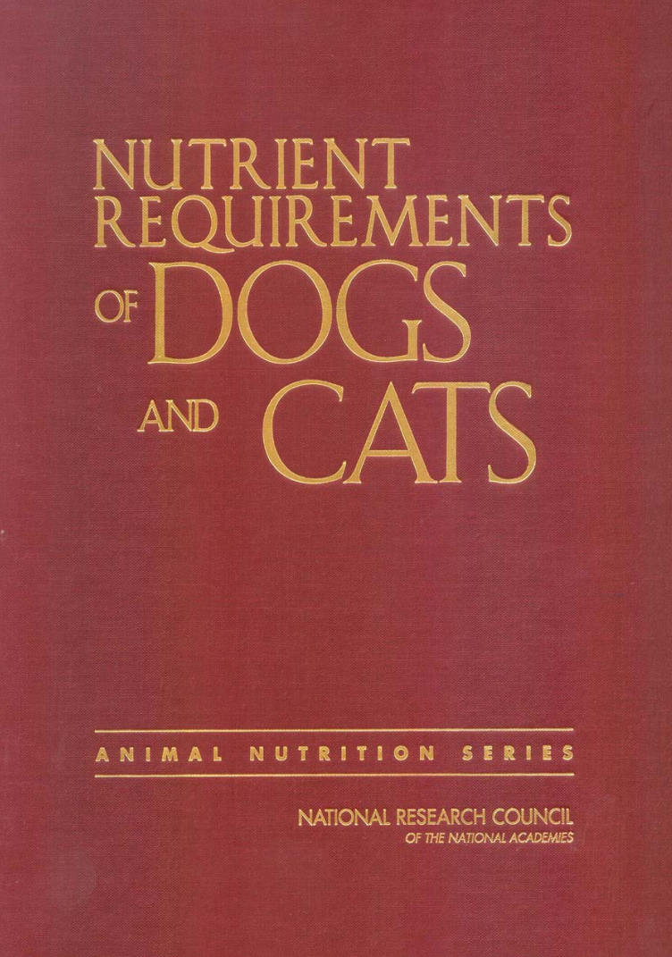 Nutrients Requirements Of Dogs And Cats