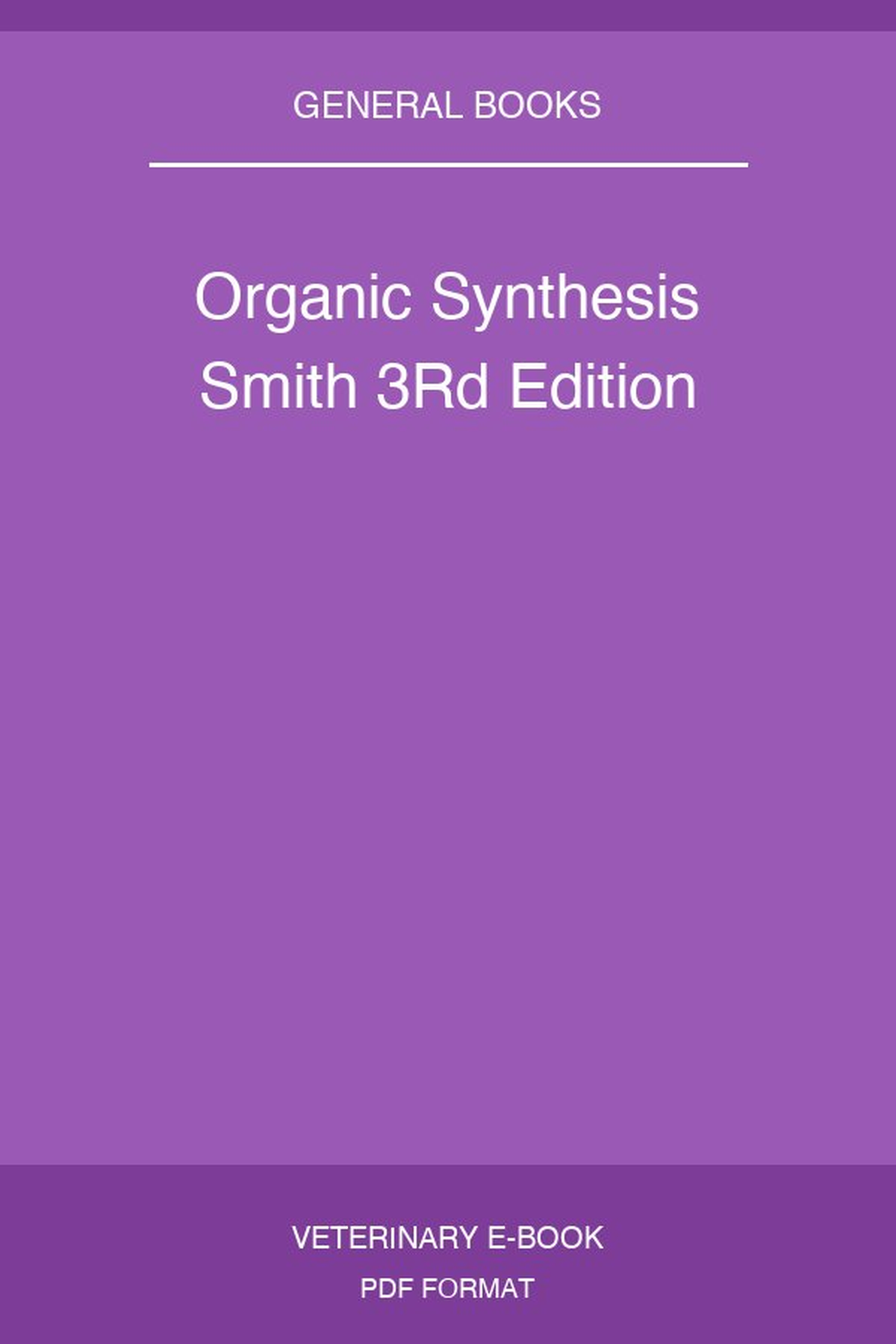 Organic Synthesis Smith 3rd Edition