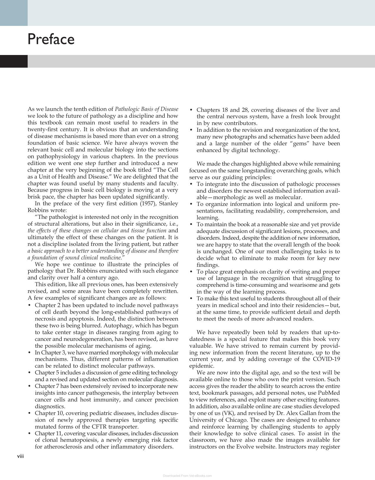 Robbins and Cotran Pathologic Basis of Disease Pdf