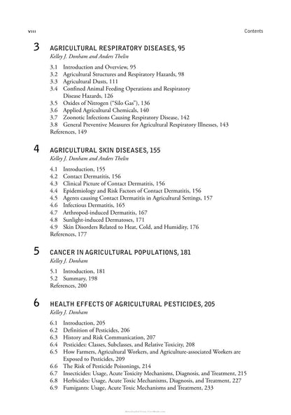 Agricultural Medicine Rural Occupational and Environmental Health Safety and Prevention 2nd Edition