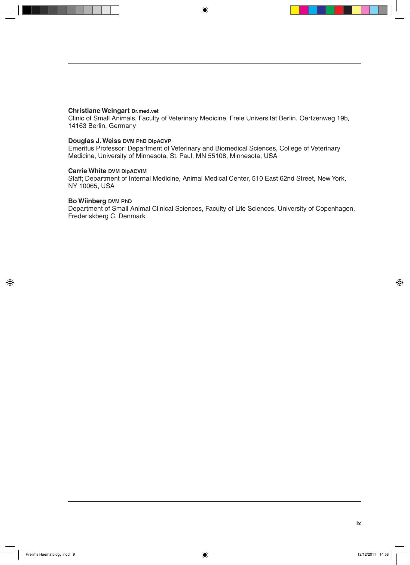 Bsava Manual of Canine and Feline Haematology and Transfusion Medicine