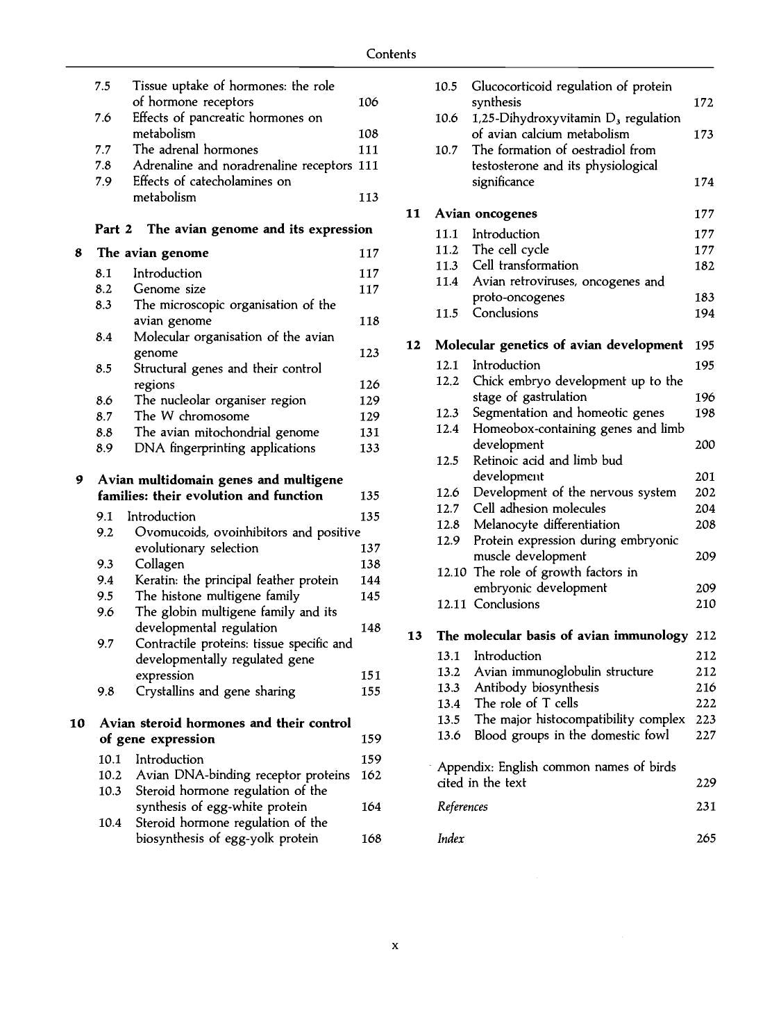 Avian Biochemistry And Molecular Biology
