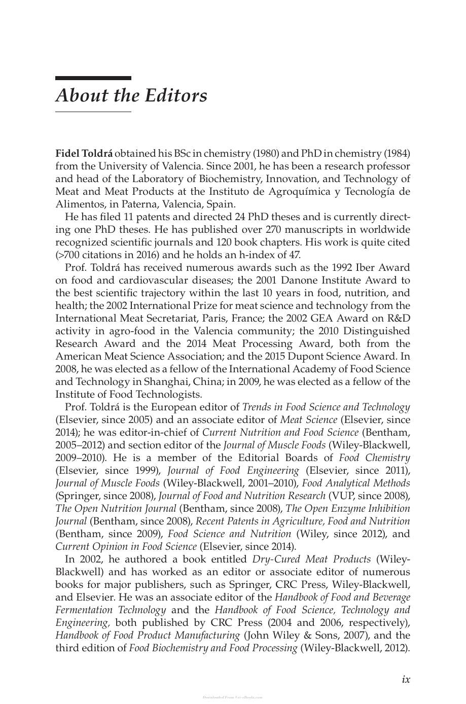 Advanced Technologies For Meat Processing