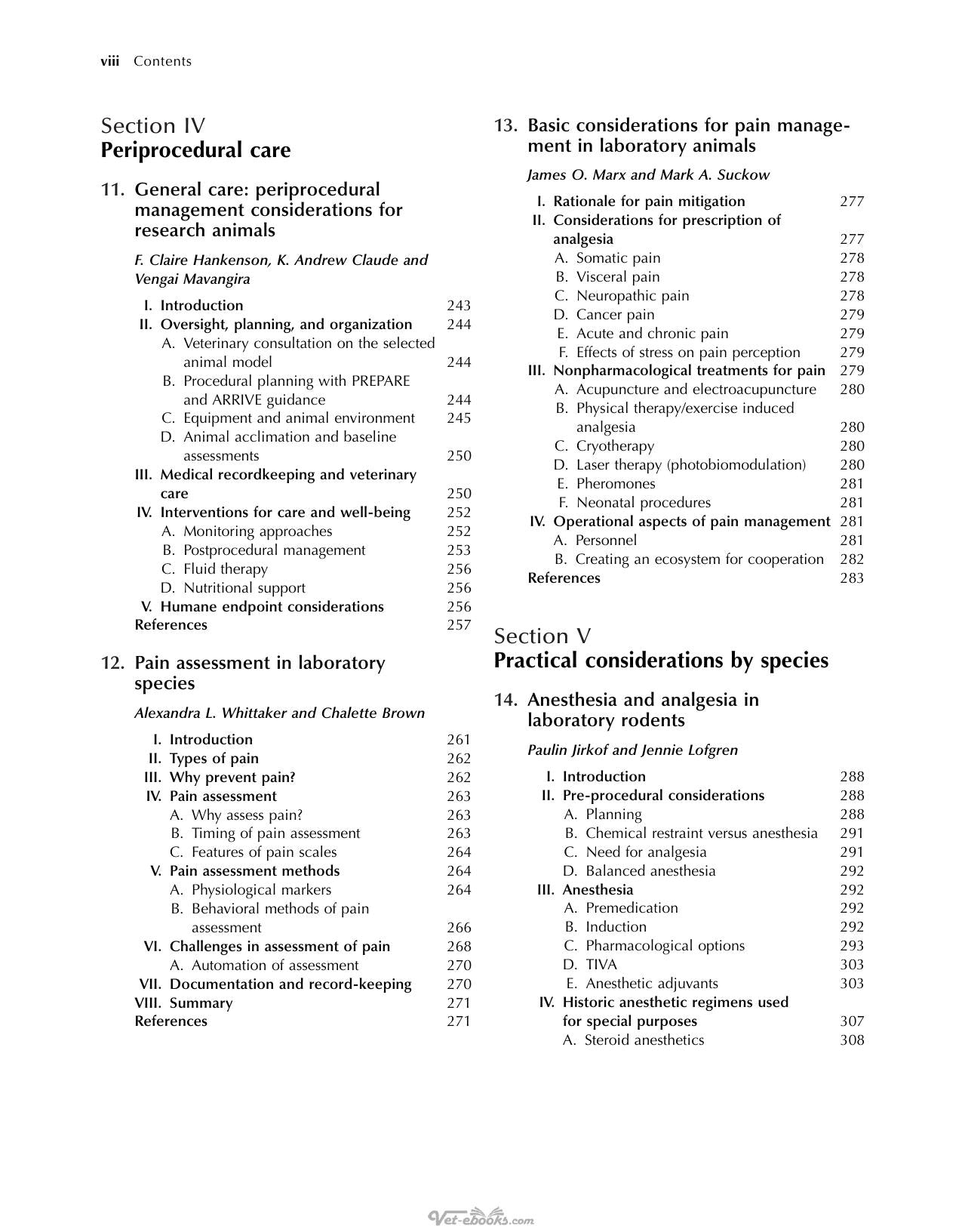 Anesthesia and Analgesia in Laboratory Animals 3rd Edition