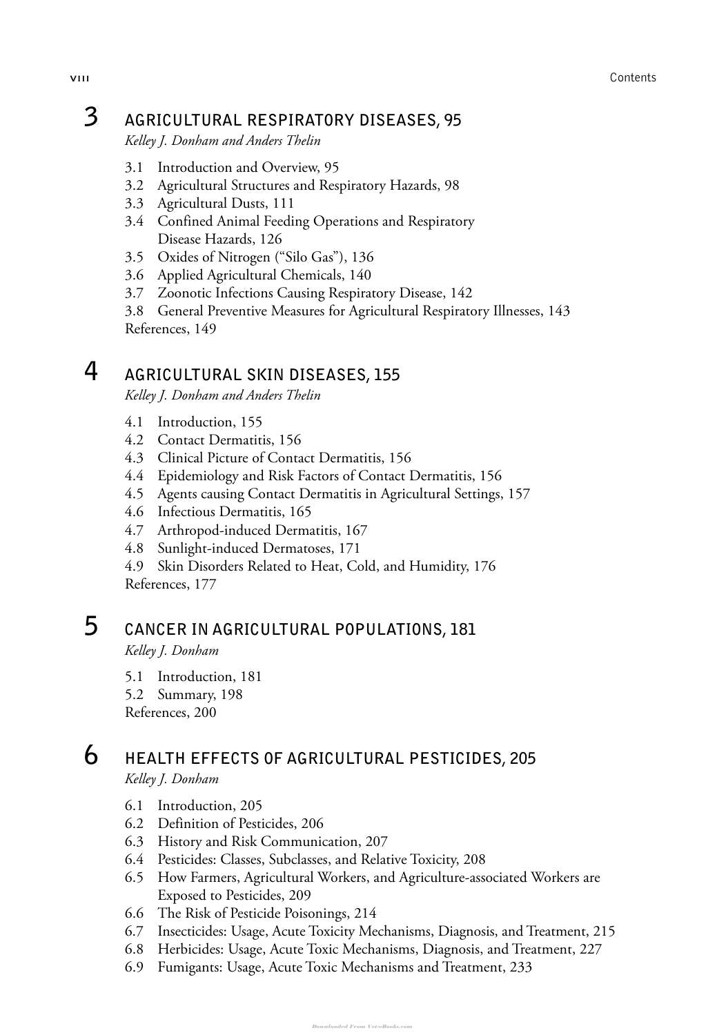 Agricultural Medicine Rural Occupational and Environmental Health Safety and Prevention 2nd Edition
