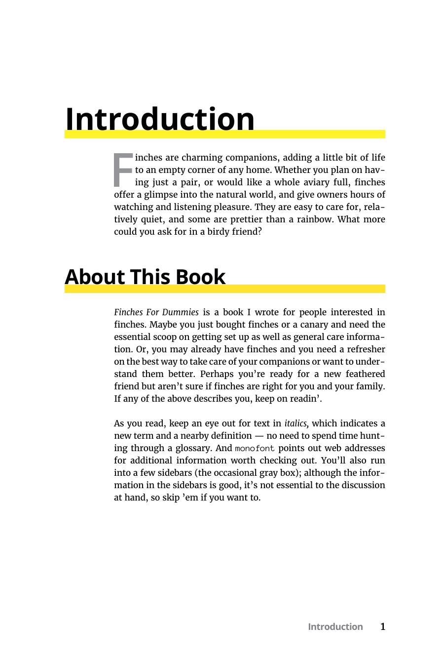 Finches for Dummies 2nd Pdf