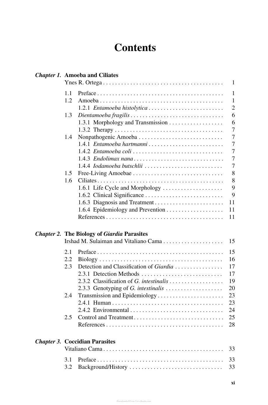 Ortega Foodborne Parasites PDF