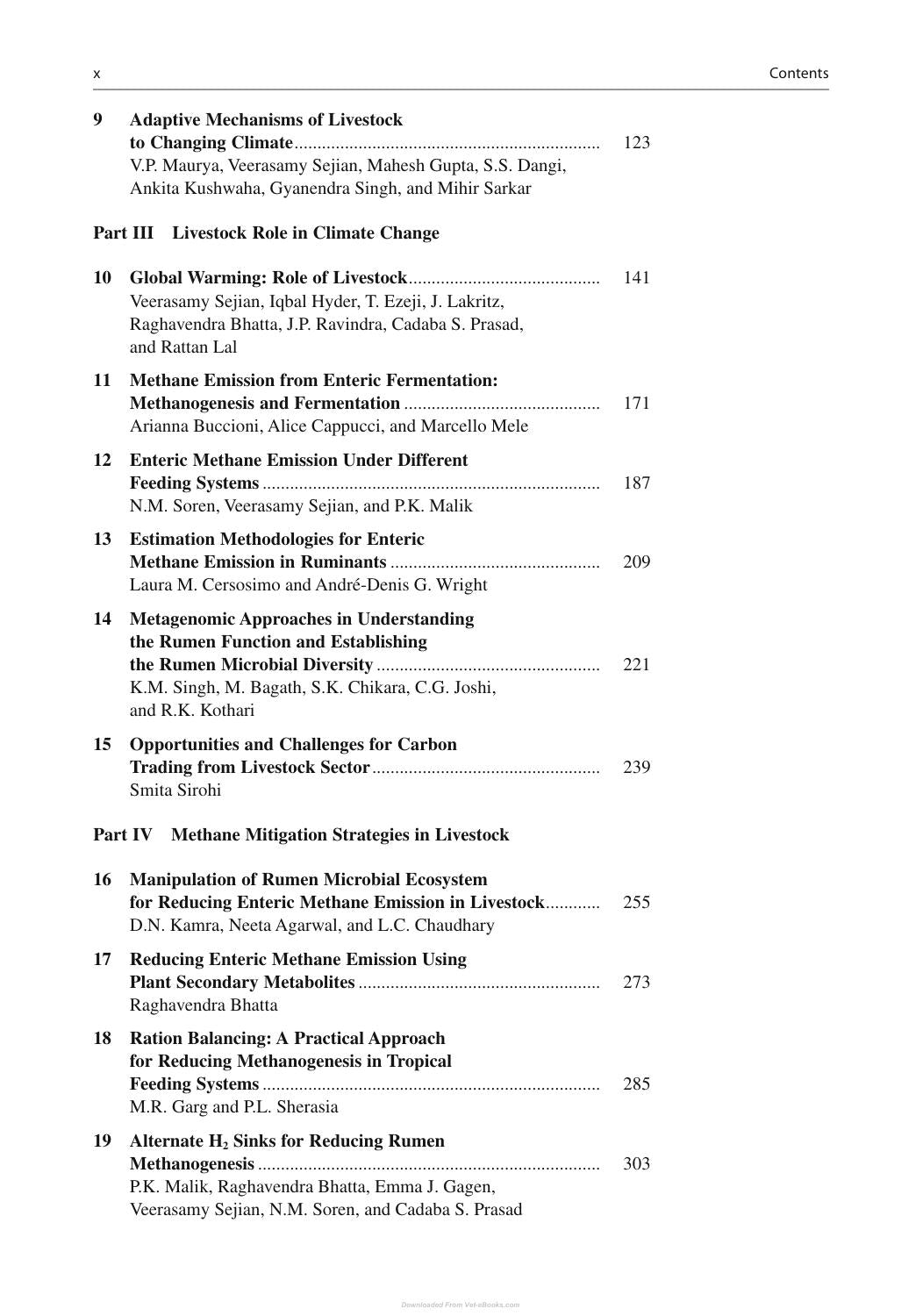Climate Change Impact on Livestock Adaptation and Mitigation