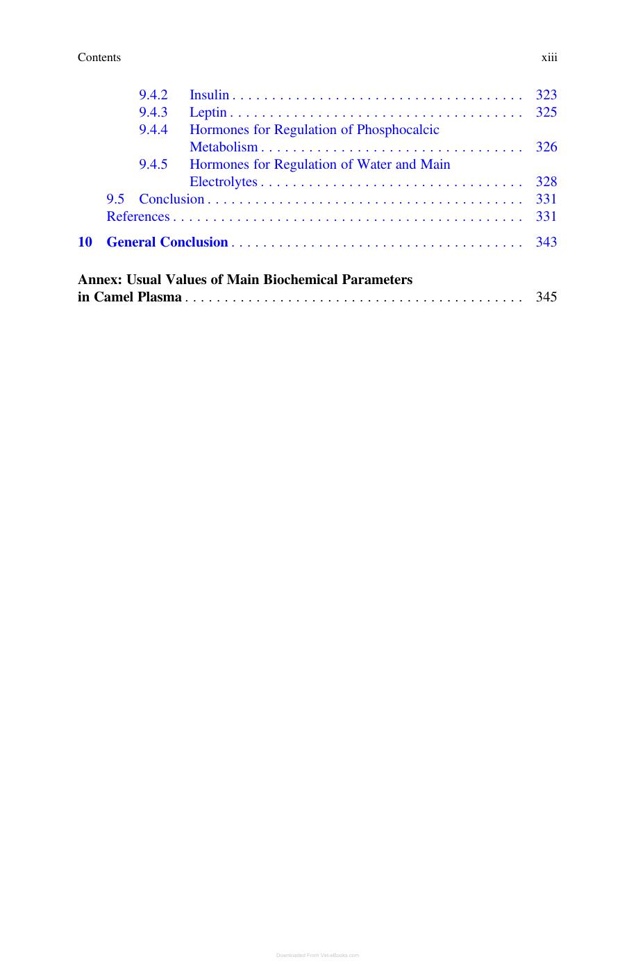 Camel Clinical Biochemistry and Hematology