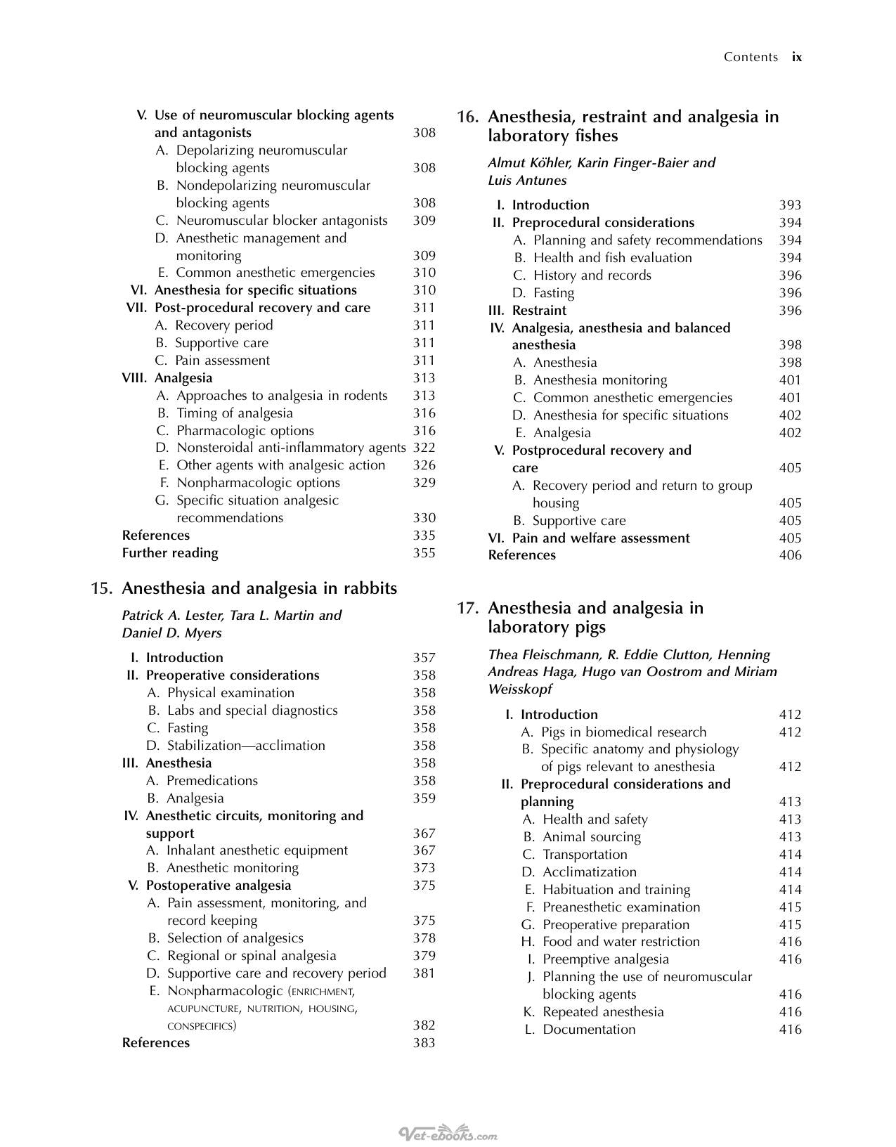 Anesthesia and Analgesia in Laboratory Animals 3rd Edition