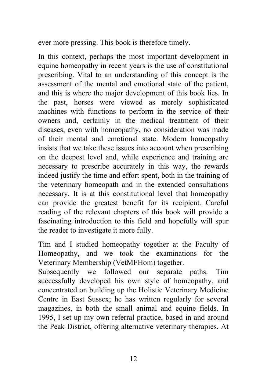 Homeopathy For Horses
