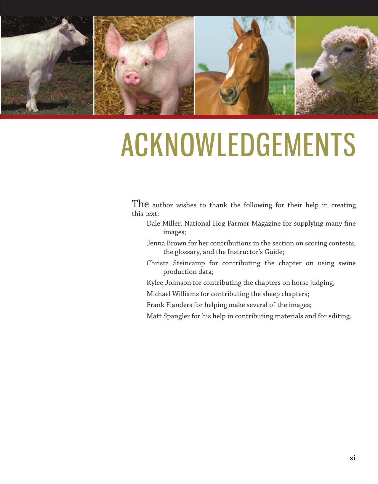 The Art And Science Of Livestock Evaluation