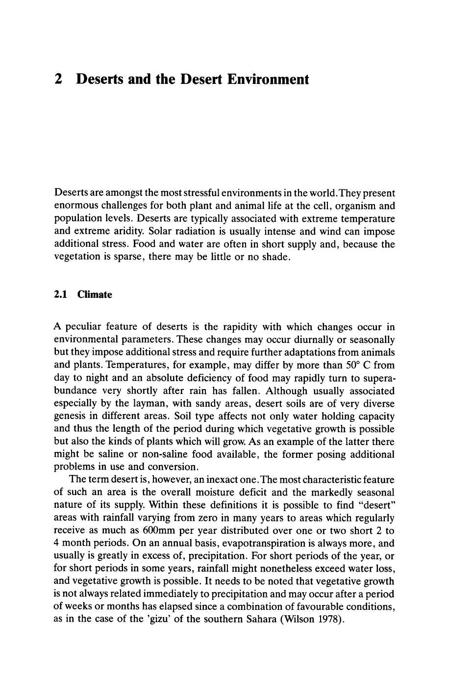 Ecophysiology Of The Camelidae And Desert Ruminants