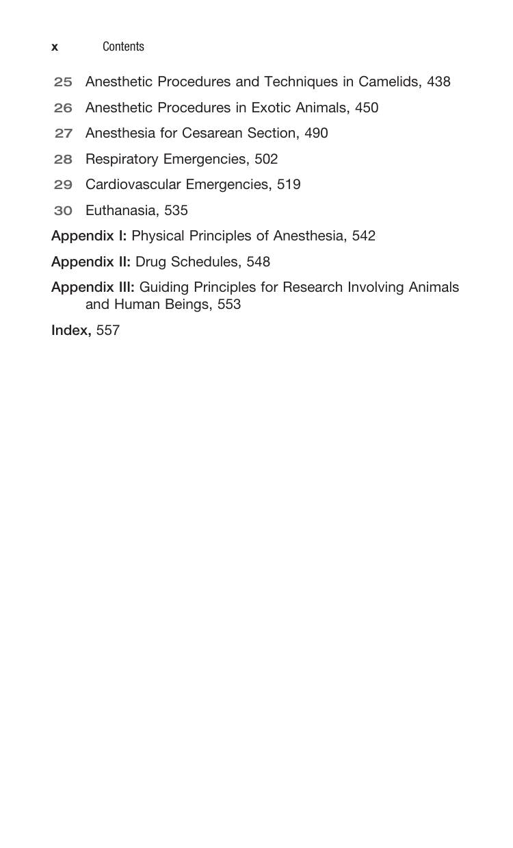 Handbook of Veterinary Anesthesia 5TH Edition
