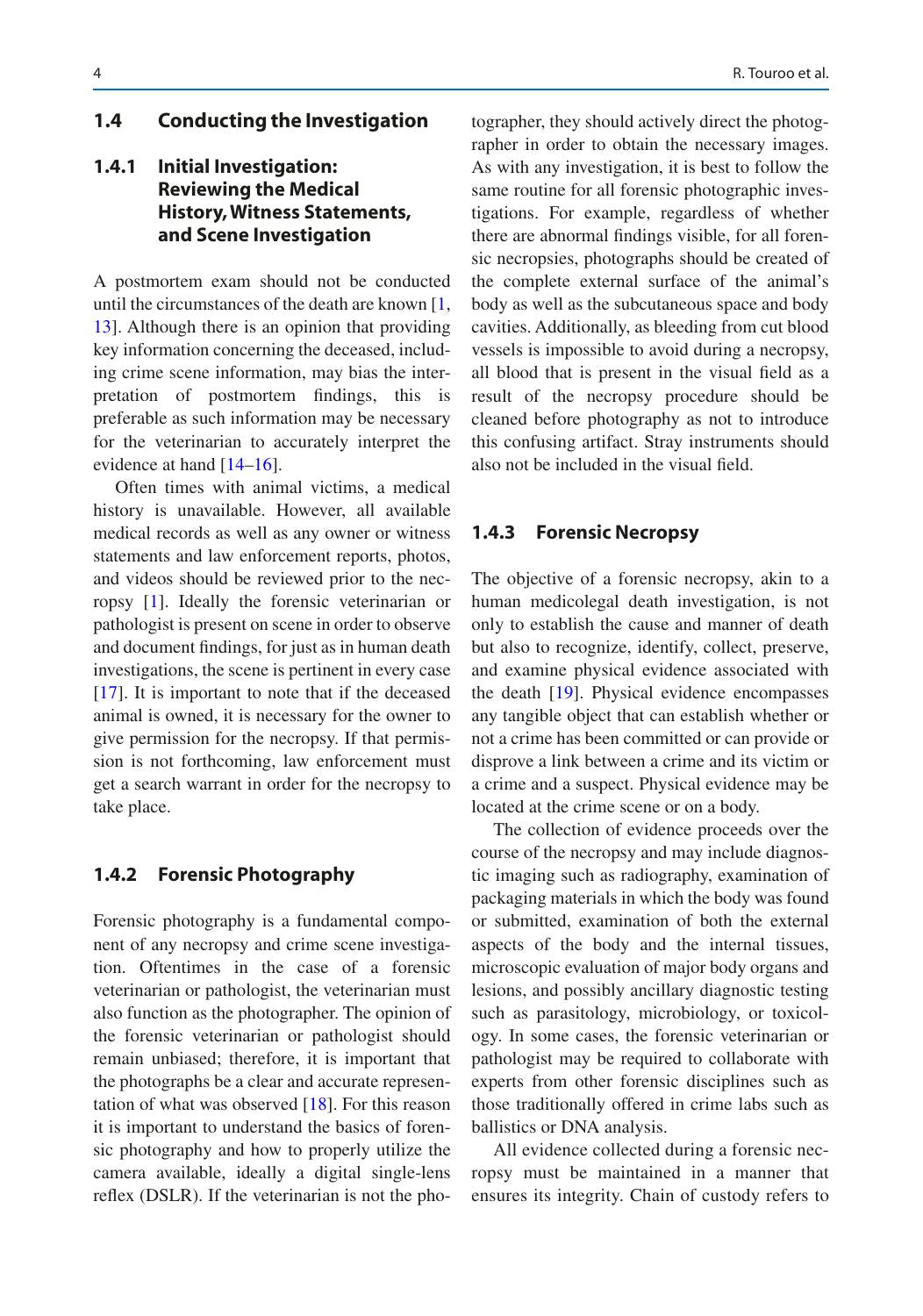 Veterinary Forensic Pathology Volume 1 and 2