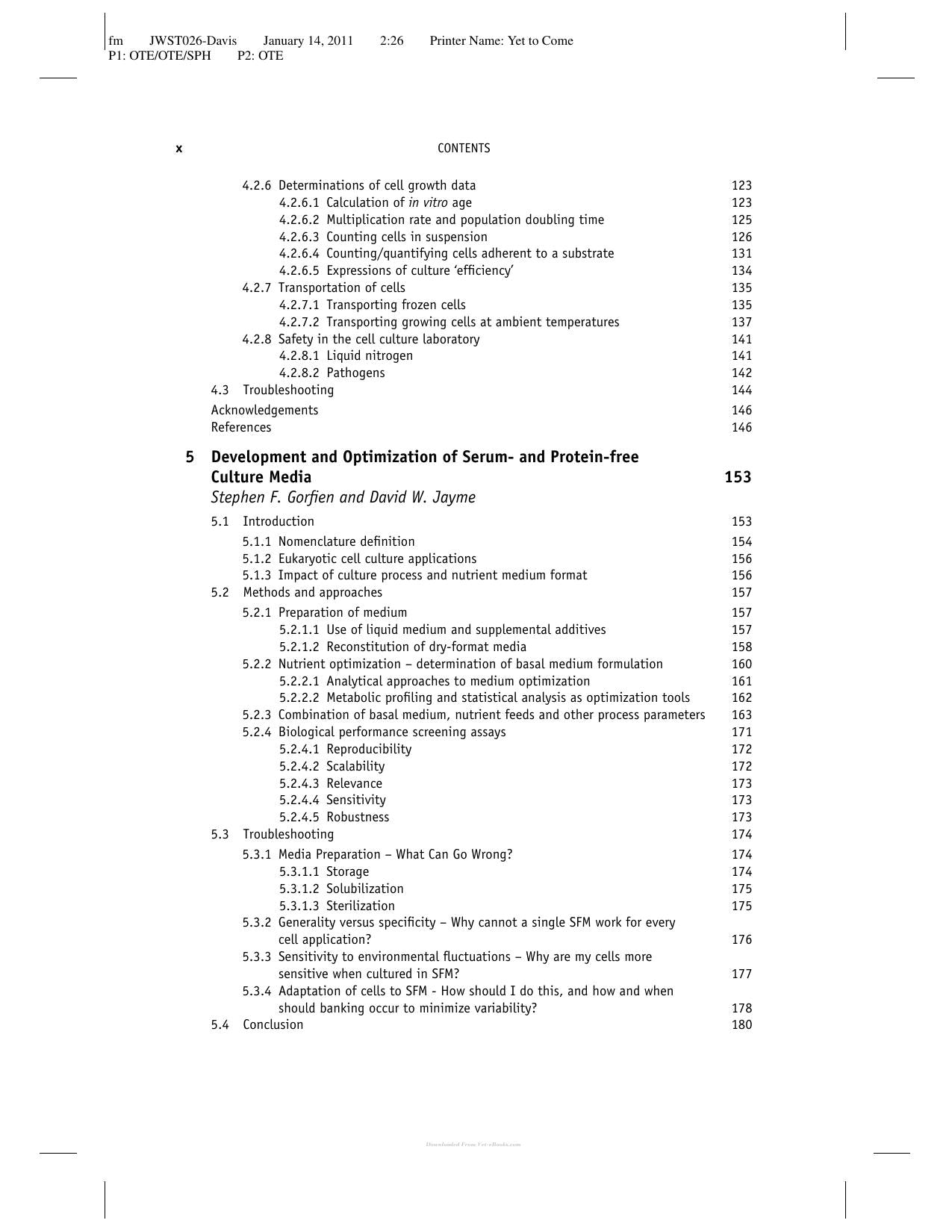 Animal Cell Culture Essential Methods