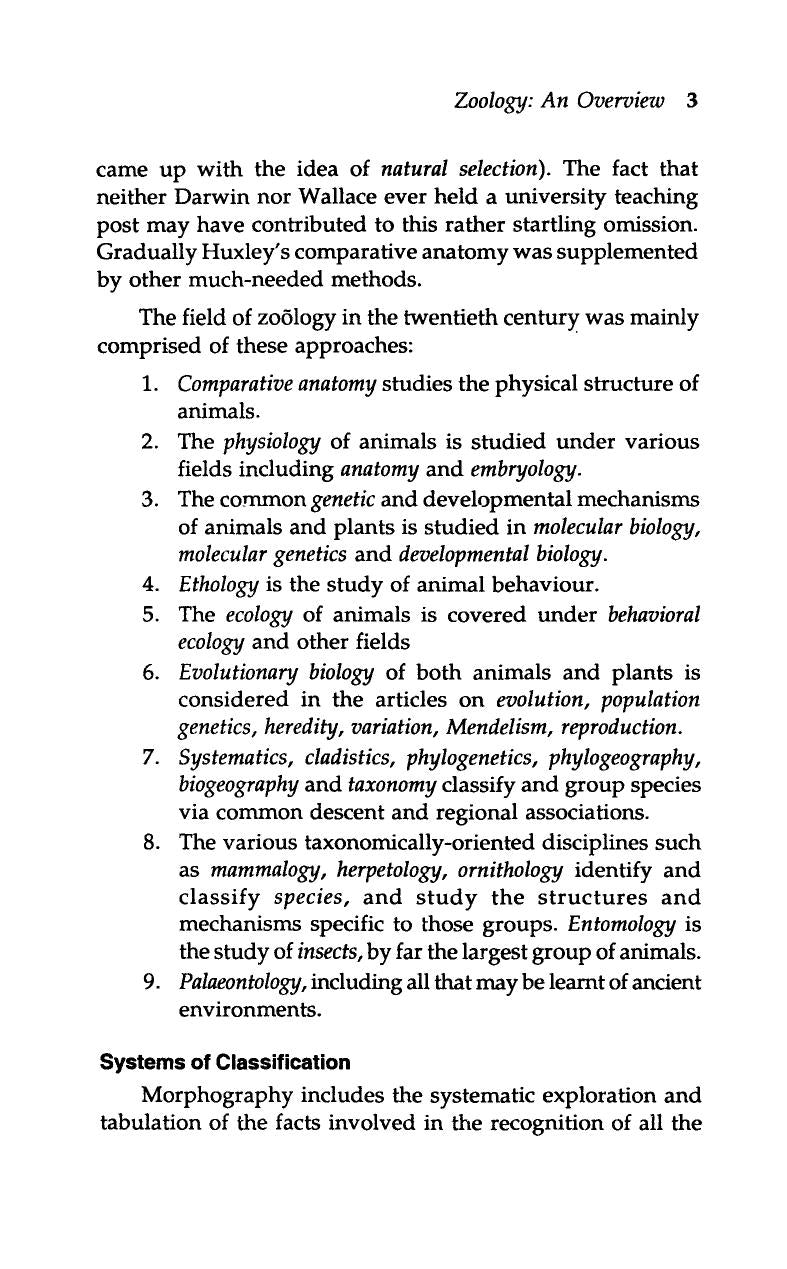 Research In Zoology Fundamentals Areas And Methodology