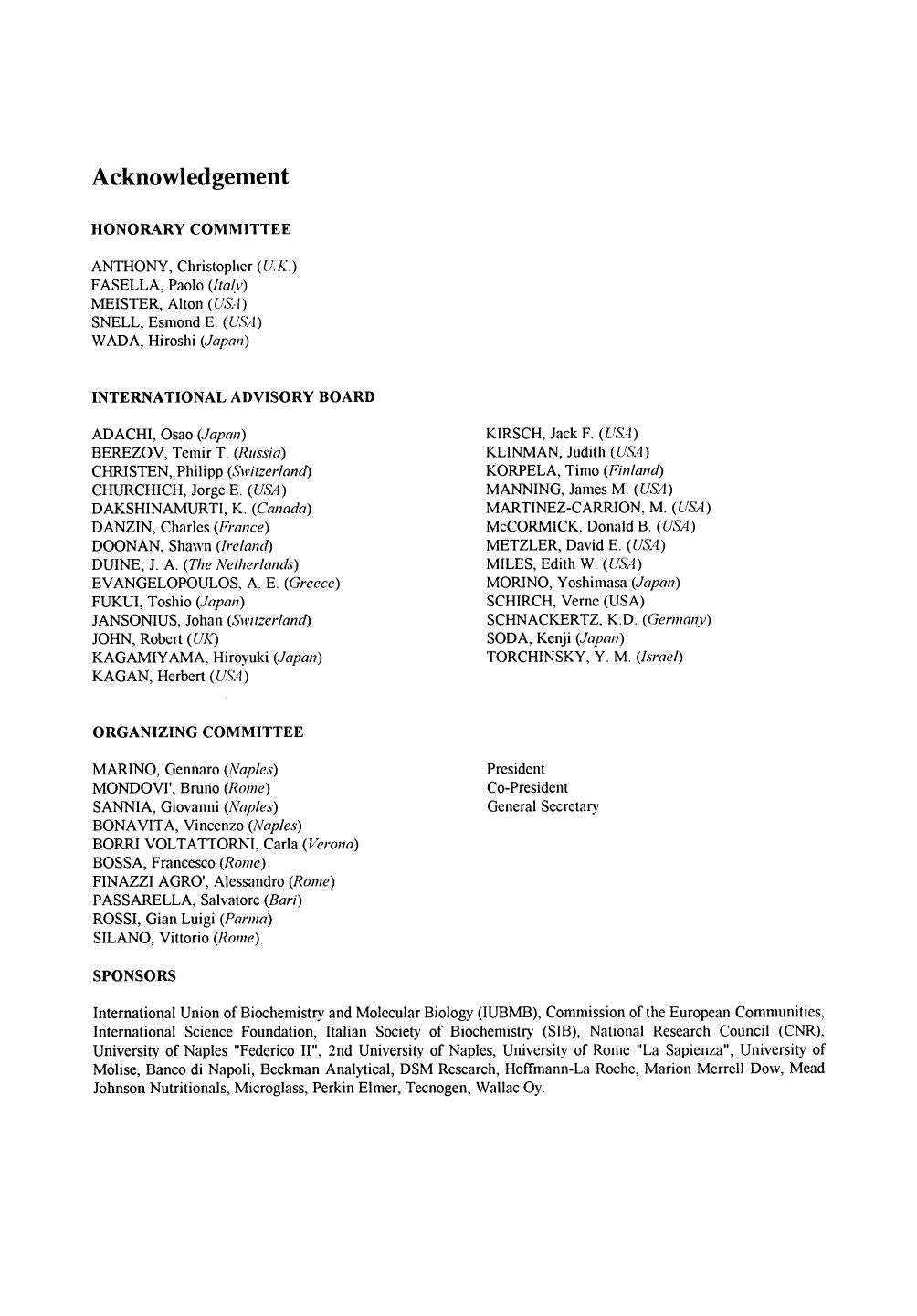 Biochemistry of Vitamins B6 and Pqq
