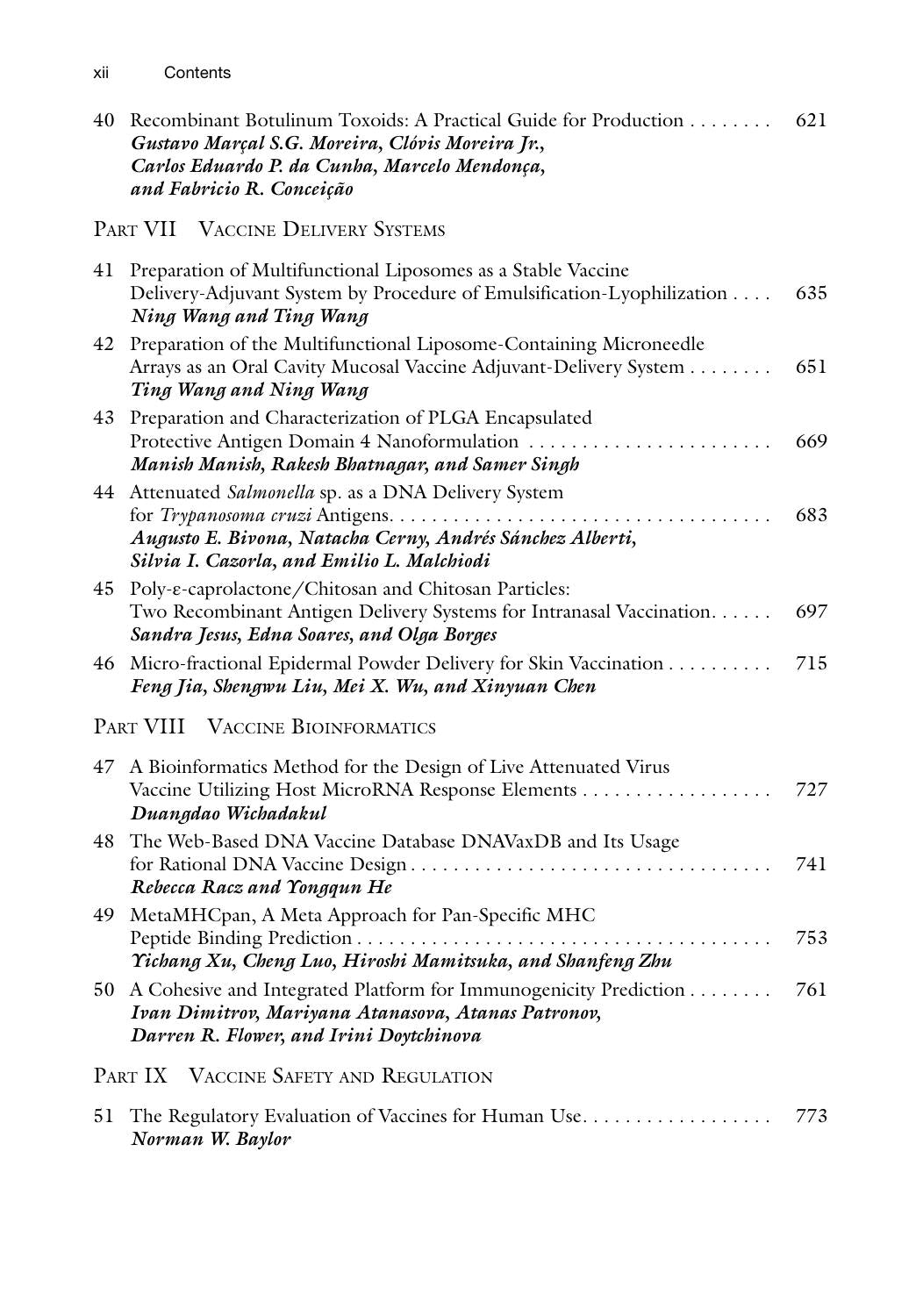 Vaccine Design Methods And Protocols Volume1 2